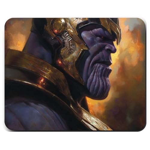 Zentora Thanos Mouse Pad 9x7.5 Inch - Titan-Grade Control-Weave Surface - Anti-Slip Infinite-Grip Rubber Base - Waterproof Desk Mat for Gaming, Office & WFH