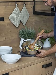 Tognana Vanitosa, Casseruola da 16 cm con 2 Manici, Acciaio Inossidabile, Argento