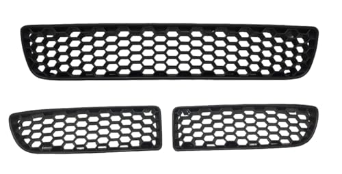 Calandre Grille Inférieur Noir Mat VW Bora 1998-2005 : Grilles de Prise d'Air