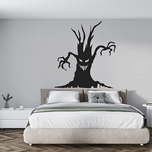 A TOP DESIGN Scary Halloween Wall Decal for Home Party
