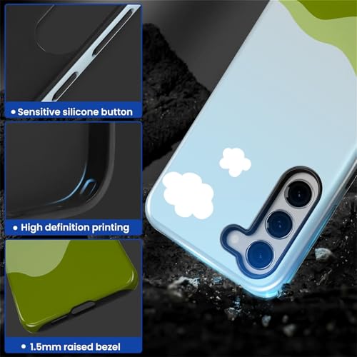 Coque compatible Samsung S23 protection robuste rigide verte - 3