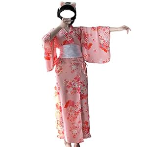 SINGUYUN Vrouwen Kimono Badjas Kostuum Japanse Anime Lingerie Cosplay Ondergoed Set Yukata Sexy