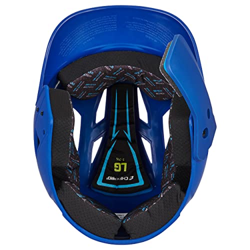 CHAMPRO mens Gamer Plus with Reversible Jaw Guard HX Batting Helmet, Royal, Medium US by CHAMPRO - Image 7