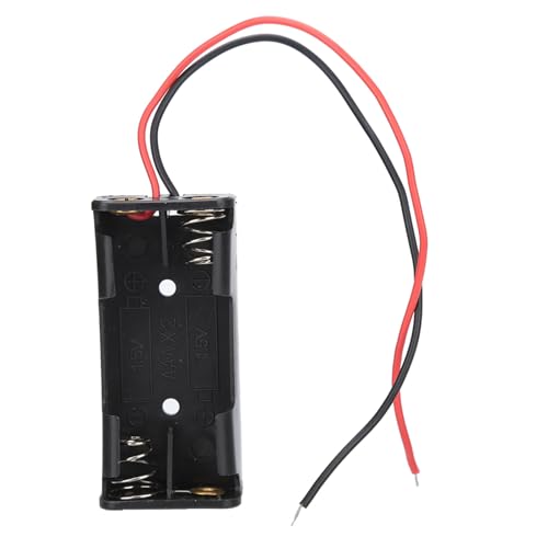 Soporte de Batería de 10 Paquetes para Baterías 2X o 3X: Estuche Plástico con Cables Alambre, para Juguetes Electrónicos, Electrodomésticos, Controles Remotos y Más (Sección 2)