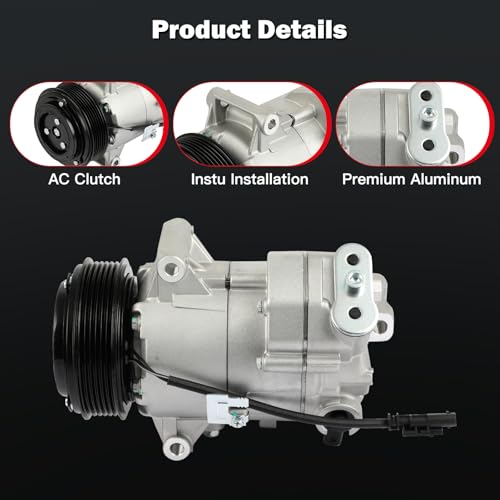 Image of CCIYU AC Compressor w /Clutch for Chevrolet Cruze Limited 1.8L 2016