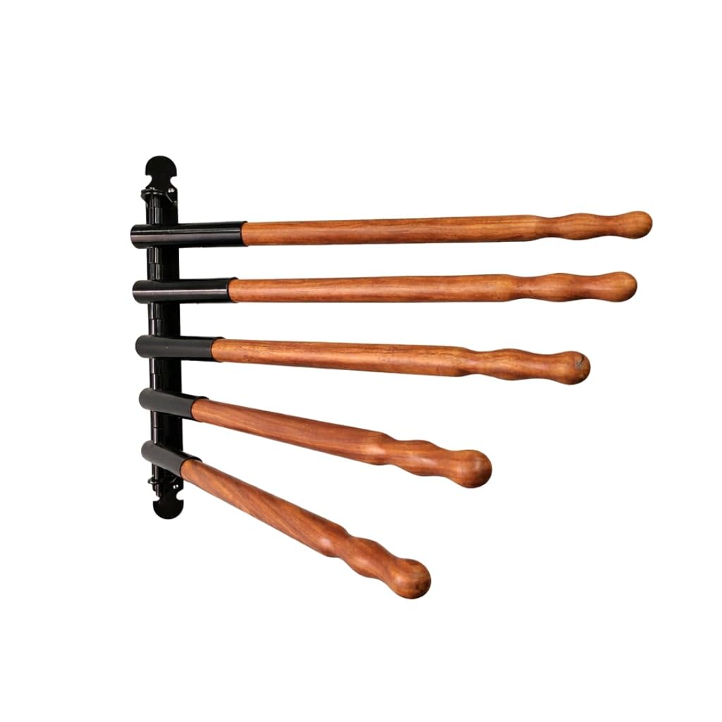 Coco Equestrian Wall Mounted Cast Iron Wooden Saddle Pad Numnah Rack