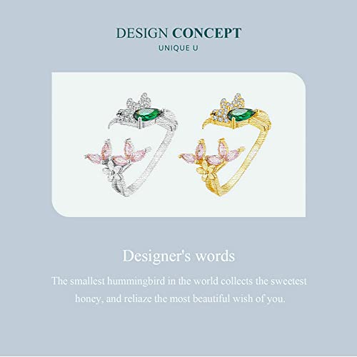 Bague Feng Shui au quotidien avec anneau ouvert lotus en argent 925 - 5