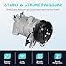 AC Compressor with A/C Clutch Compatible with Nissan Maxima 3.5L 2008-2014, Murano 3.5L 2009-2014, Quest 3.5 2011-2015, Pathfinder 3.5 2013-2015, Replaces CO 11319C