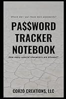 Pa$$word Tracker Log: What's the Password? 1958297399 Book Cover