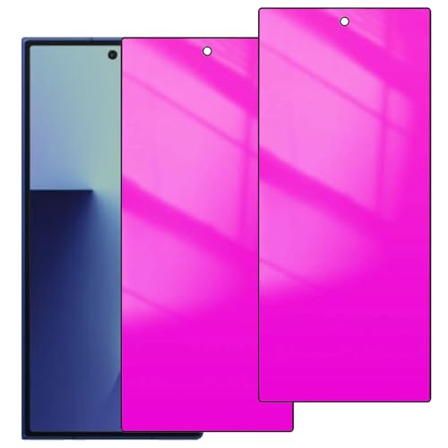 Film protecteur d'écran anti-espion en verre trempé pour Samsung Galaxy Z Fold 7 - Lot de 2