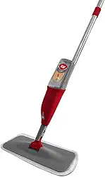 WAP Vassoura MOP Spray com Reservatório 460 ml Multiuso 3 em 1, Borrifa, Limpa e Seca, com Pano Microfibra