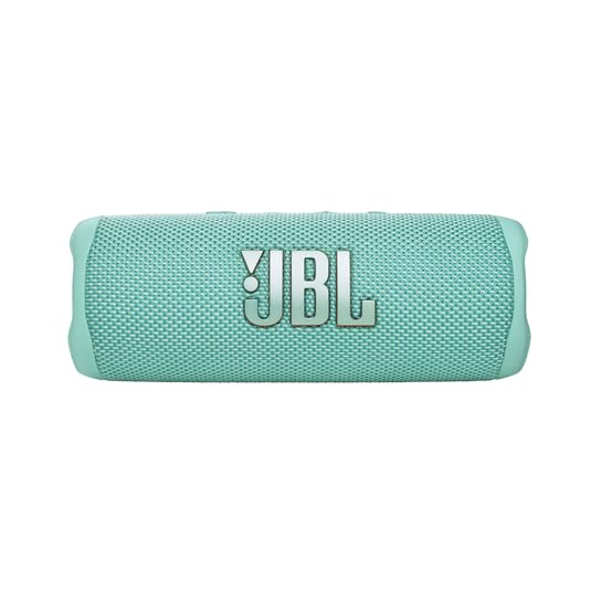 Image of JBL FLIP 6 Waterproof Portable Speaker Bundle with gSport Silicone Sleeve (Teal)