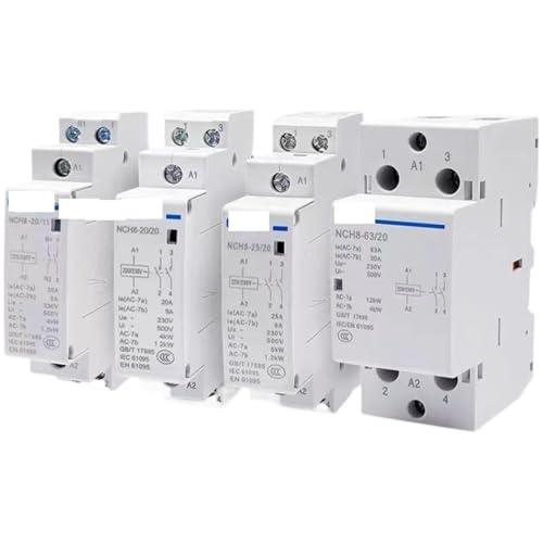 Contacteur NCH8-25A 4NO pour sécuriser vos circuits électriques