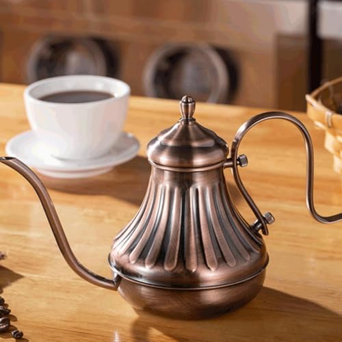 Cafetera para verter cafe resistente al calor de acero inoxidable para cocina casera 7