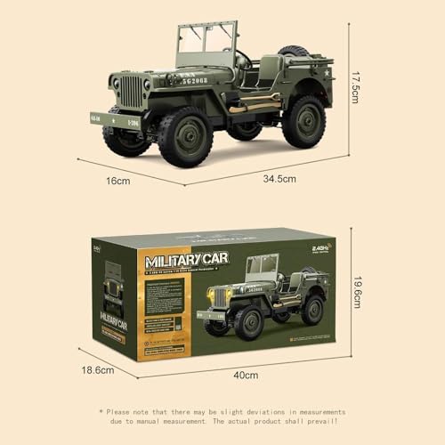 ToyKlepy RC Jeep 1:10 Scale - Image 3