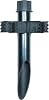 Nuvo Lighting SF76640 Transitional Mounting Post in BronzeDark finish