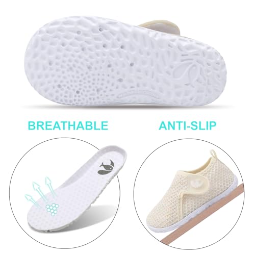 Image of FEETCITY Boys Girls Water Shoes Kids Aqua Socks Quick Dry Barefoot for Beach Swimming Pool