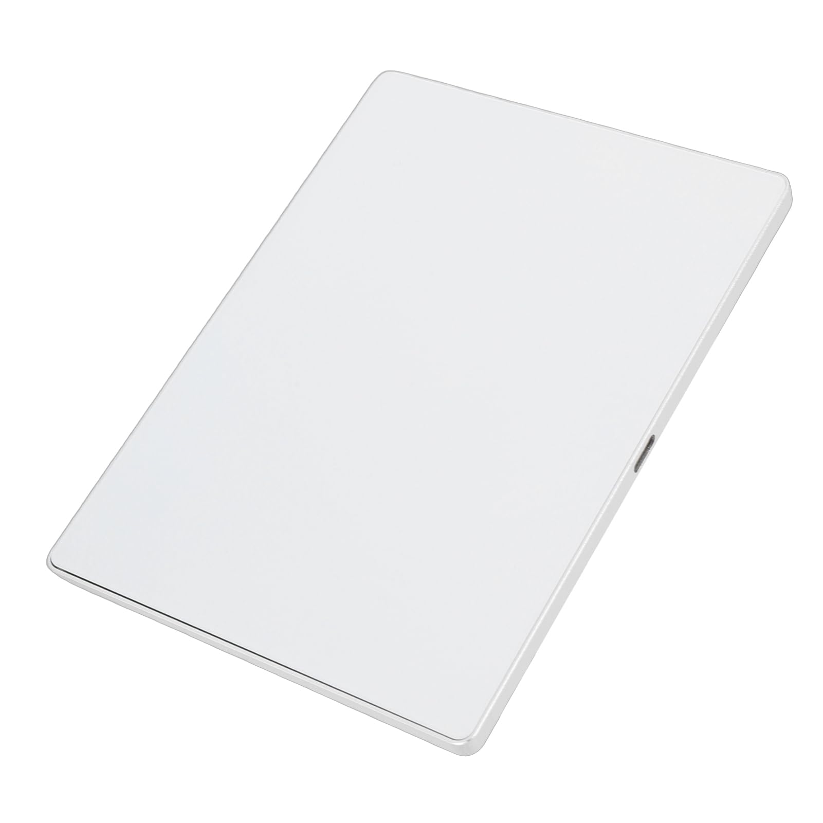 HUIOP Przewodowy Gładzik USB, Duża, Szczupła, Przenośna Mysz z Touchpadem ze Stopu Aluminium do Laptopa Stacjonarnego z Systemem 11 10 (Biały)