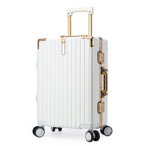 YYW 20" Aluminium Frame PC Suitcase TSA Lock Quiet Wheels