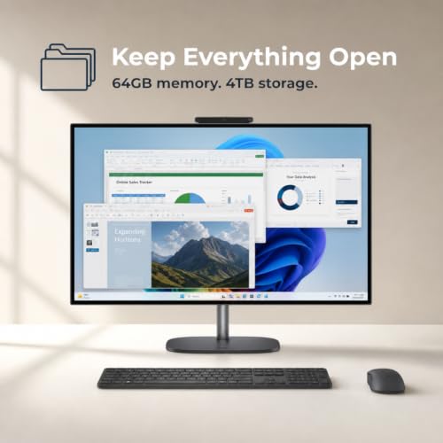 Image of HP OmniStudio X 27 inch All-in-One Desktop Core Ultra 7, RTX 5050