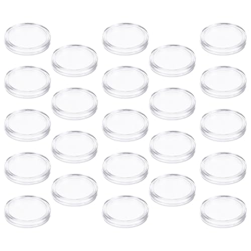 Cápsulas para monedas de 25mm LABRIMP protectores de plástico transparentes contra el desgaste