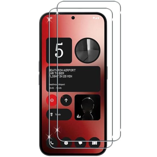 (2)For Nothing CMF Phone 1 یtB KXtB yHNWEIWEIz tیtB 0.3mm 2.5D dx9H Sʕی ώw  ߗ {Ɏqfލ̗p Uh~ Nothing 