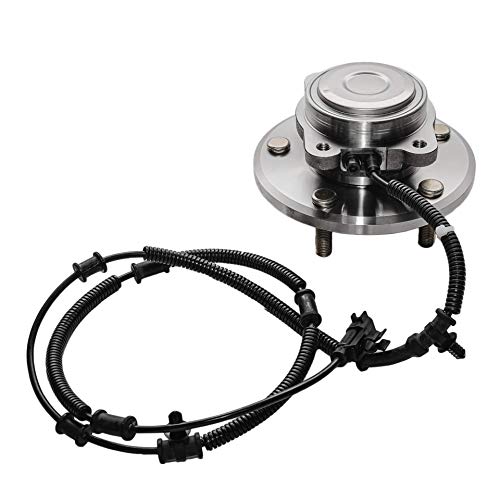 Detroit Axle - Rear Wheel Hub & Bearing Replacement For 2008-2012 Town & Country Dodge Grand Caravan Vw Routan - 2Pc Set #TOP4