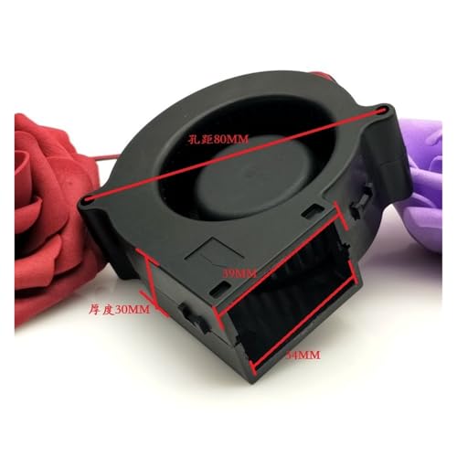 Ventilador de refrigeración compacto de 75 mm para chasis de servidor 3