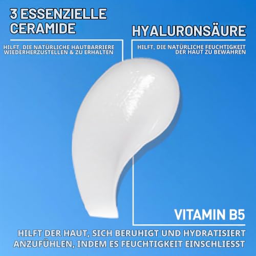 CeraVe Feuchtigkeitsspendendes Hyaluronsäure Serum, Aufpolsterndes Gesichtsserum für trockene bis normale Haut… – Ansicht 4
