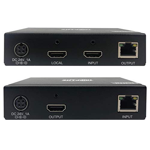 Image of Tripp Lite HDMI Over Cat6 Extender Kit w KVM Support 4K60Hz USB /IR PoC TAA (B127A-1A1-BHBH)