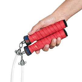 Weighted Jump Rope for Adult Fitness and Weight Loss, 1LB Adjustable Jump Rope, Handles with Removable Weights – Crossrope for Home Exercise, Gym Accessories for Boxing