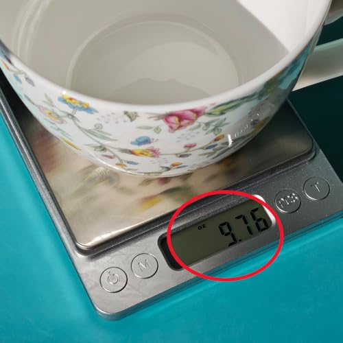 Taza grande ligera con tapa, porcelana ósea, microondas miniatura 3