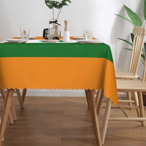 Nappe imprimé drapeau irlandais en tissu de qualité supérieure - 4