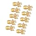 10Pcs SMA Female Jack Connector Brass PCB Clip Mount SMA Female Base