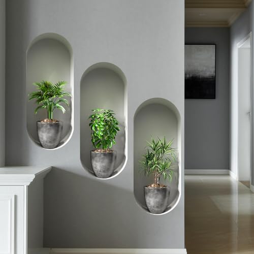 Decoración de pasillo con arte de pared autoadhesivo 2