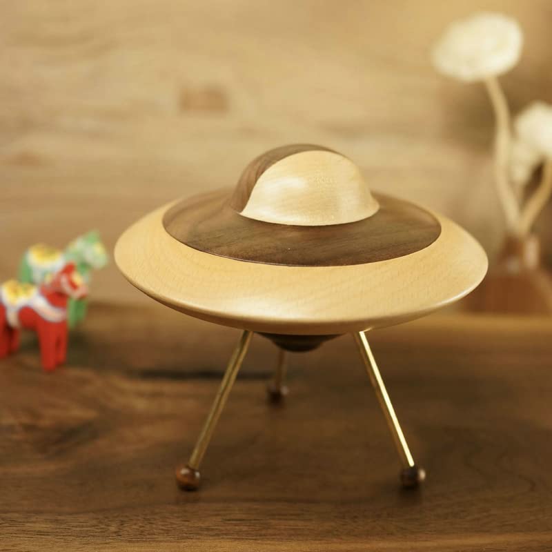 VIGAN Personalisierte Baby-Zahndose für den ersten Zahn, aus Holz, Milchzähne, Aufbewahrung von Zähnen, Nabelsalat