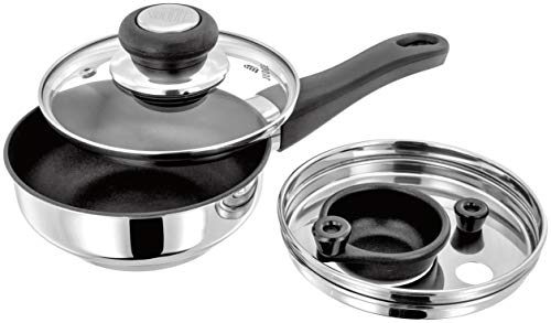 Judge Vista 14cm Egg Poacher, 1 Cup, Stainless Steel