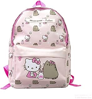 Pusheen Hello Kitty x Backpack | Back to School | Rucksack | Cute Things | Large Backpack | Backpack for Girls and Boys