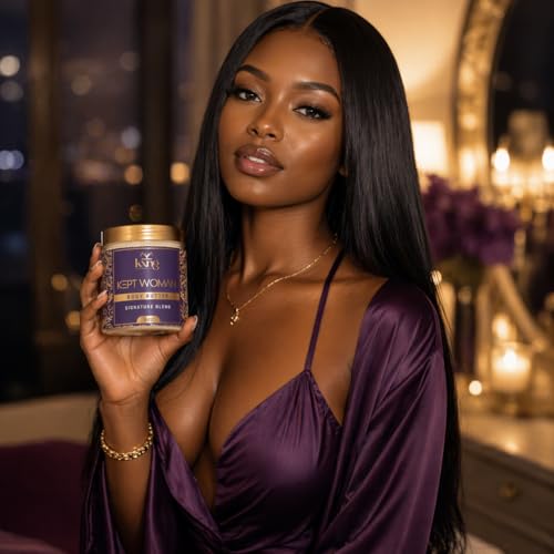 Image of KXNG Cosmetics Luxury Shea Body Butter - 4oz | Deep Moisturizing Body Cream for Women | Butter with Shea, Cocoa, Mango & Coconut Oil | Ideal For Hands, Feet & All Skin Types - Kept Woman