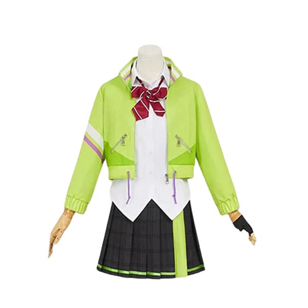 Conjunto de uniforme JK MIAOCOS falda plisada y camisa marinera disfraz de cosplay para fiesta