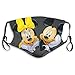 Produktbild Mickey und Minnie Mouse Erwachsene Verstellbarer Earloop-Gesichtsschal Anti-Staub mit Filter Wiederverwendbarer Schutz Gesichtsschal Anti-Verschmutzung, Anti-Smog-98C