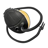 Pompe à pied pour matelas pneumatique - applicable pour piscine gonflable, bouée de natation, matelas pneumatique, matelas pneumatique et autres produits gonflables, pompe à pied 3l