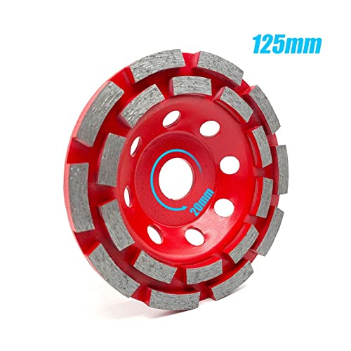 Roue de meulage double rangée 125mm béton granit marbre Poseur de Couture - 7