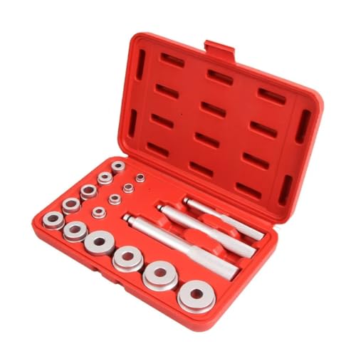 Kit d'installation et de retrait roulements 17 pièces outils alu