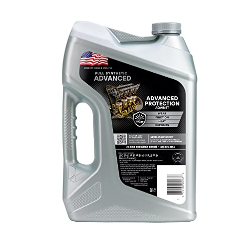 Valvoline Advanced Full Synthetic Sae 5W-20 Motor Oil 5 Qt (Packaging May Vary) #TOP1