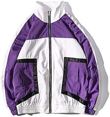 Amazon ストリート系 ファッション ジャンパー メンズ ジャケット 長袖 ダンス 衣装 卸 ビッグ 秋冬 Hiphop Tokyo9 L パープル Purple Mtou442sc コート ジャケット 通販