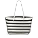 RADLEY London Cromer Way Stripe Women’s Large Fabric Ziptop Tote Bag