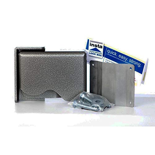 Shipping Container Bolt-on Lockbox Right Hand Opening | No Welding Required | Powder-Coated, 4-Gauge Steel Construction