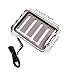 FytStycale Fly Box Waterproof Compact Storage Container Freshwater Saltwater Lightweight Organizer Tackle Fishing Lures Box, Gray, Single Sided