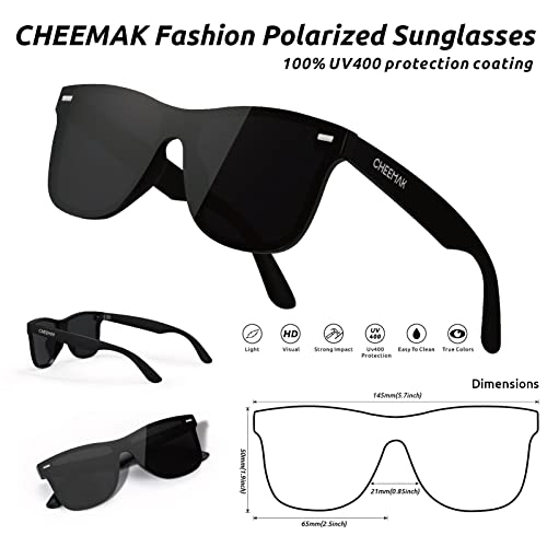 Fashion Polarized Sunglasses for Men/Women Retro Sun Glasses for Fishing Driving Hiking Golf 100% UV Protection2